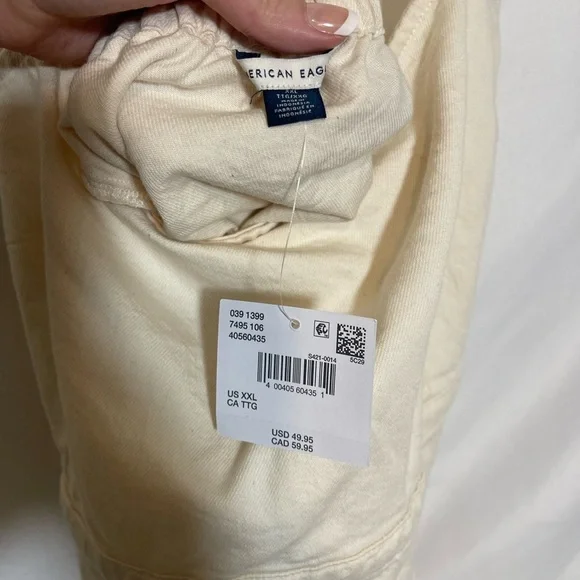 American Eagle Outfitters Cream Garment - Picture 2 of 6